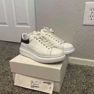 Women’s Alexander McQueen oversized sneaker metallic